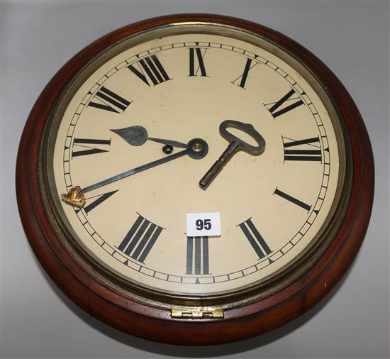 A Victorian wall dial